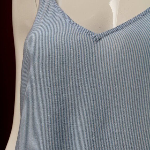 H&M DIVIDED Blue Striped Camisole - Picture 4 of 10
